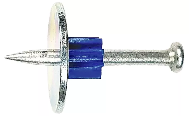 .300 In. Diameter X 2 In. Length Steel Flat Head Drive Pin With Washer