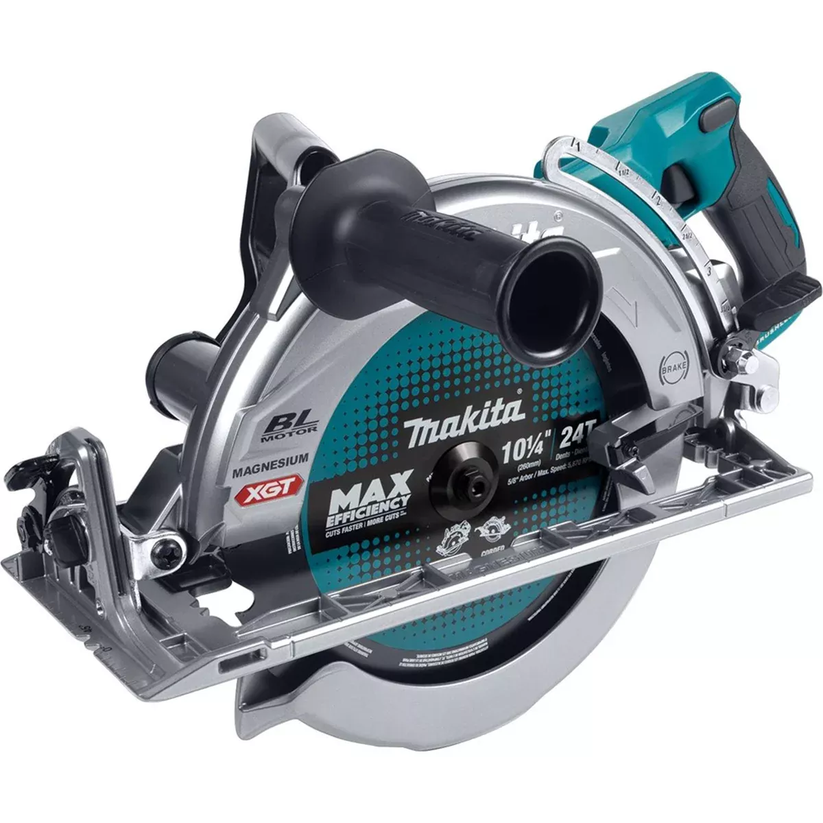 40V max XGT Brushless Cordless Rear Handle 10-1/4"" Circular Saw; AWS Capable (Tool Only)