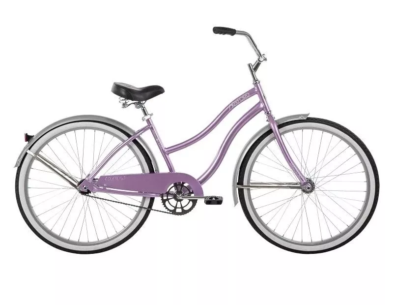 Huffy Lilac Ladies Cruiser Bike – 12+ With Steel Frame, Coaster Brake & 26″ Wheels