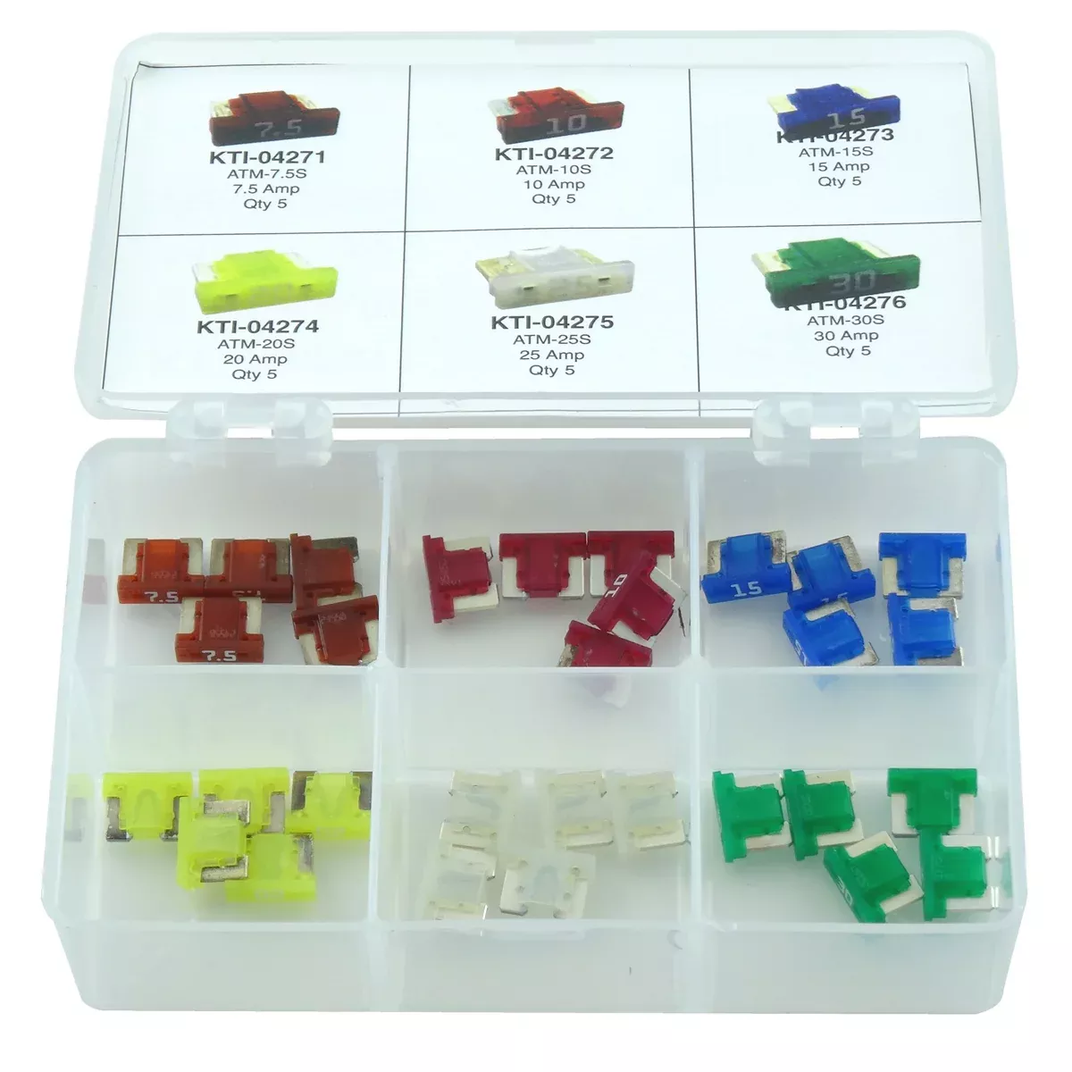 K Tool International 35-pc Low Profile Mini Fuse Asst