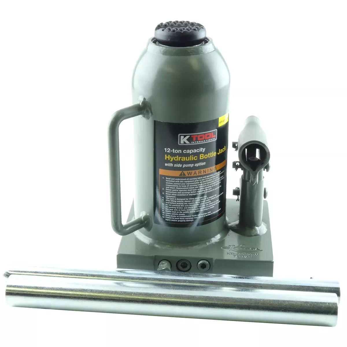 K Tool International Bottle Jack 12 Ton Taiwan