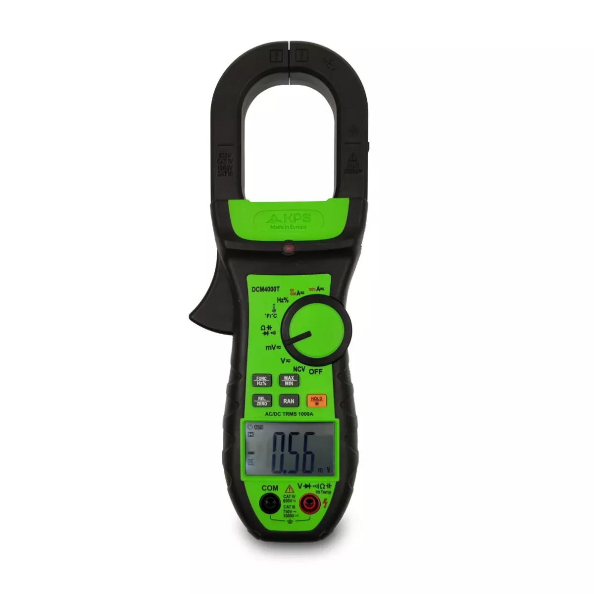 KPS by Power Probe KPS DCM4000 True RMS Clamp Meter for AC/DC Voltage and Current