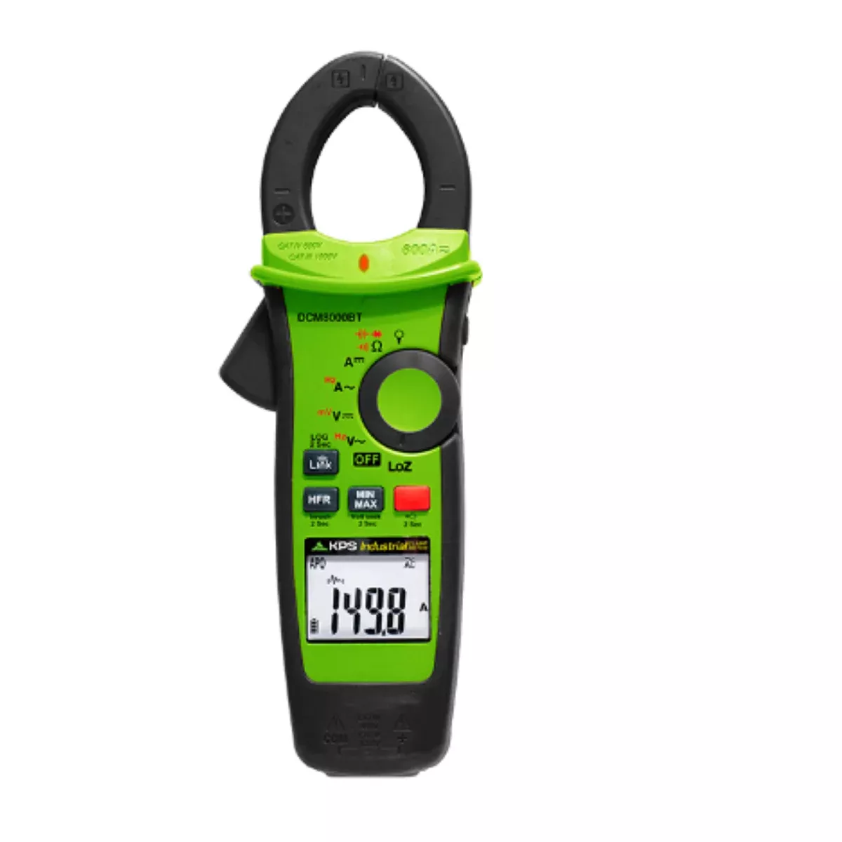 KPS by Power Probe KPS DCM8000BT Industrial True RMS AC/DC Clamp Meter